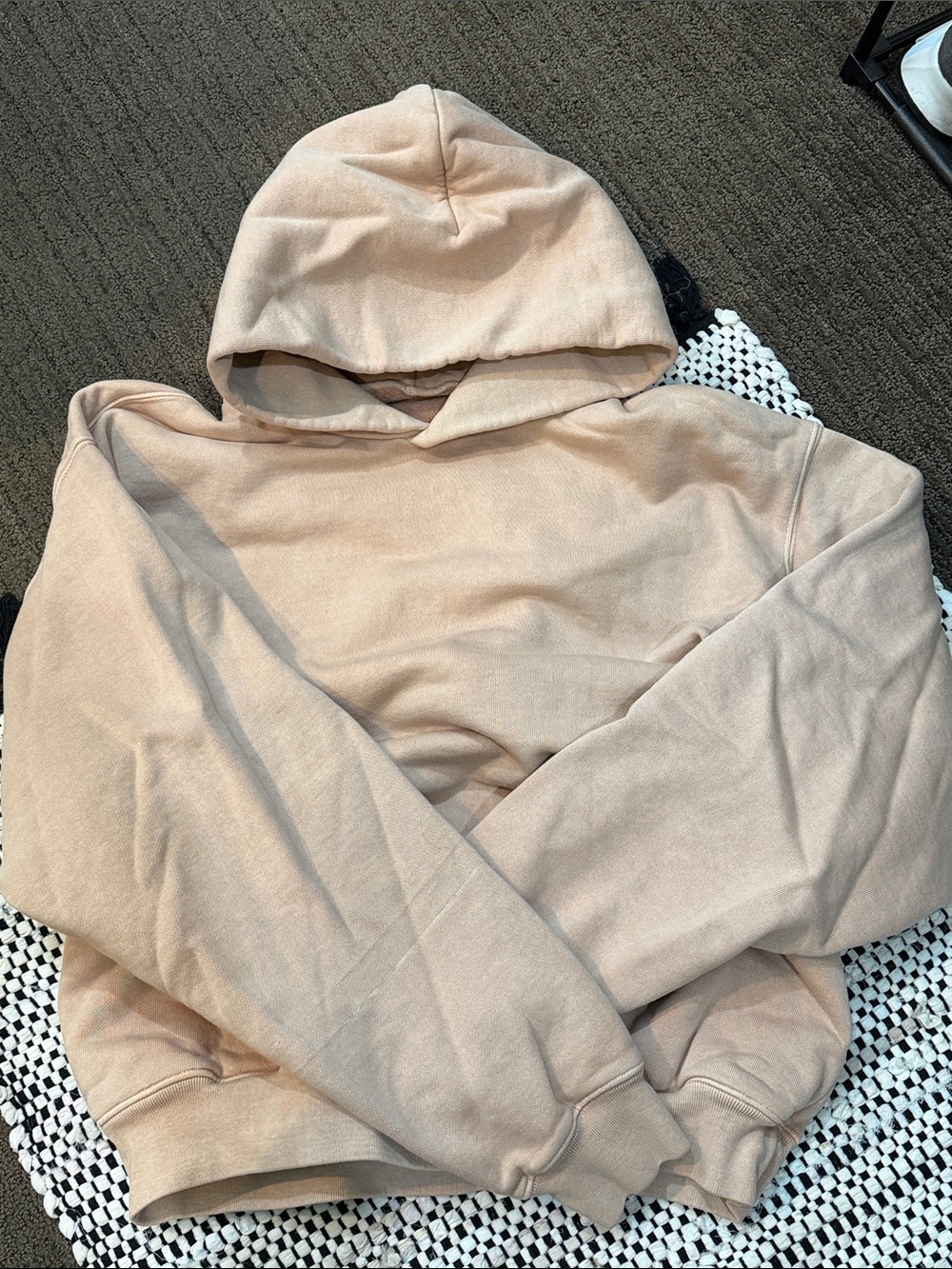 Los Angeles Apparel Beige Hoodie